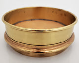 6" Brass Sieve, No. 200 Brass Mesh