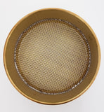 5" Brass Sieve, No.10 Brass Mesh