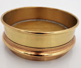 5" Brass Sieve, No. 30 Brass Mesh