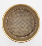 5" Brass Sieve, No. 12 Brass Mesh