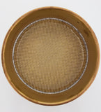 5" Brass Sieve, No. 18 Brass Mesh