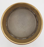 5" Brass Sieve, No. 20 Stainless Steel Mesh