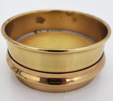 5" Brass Sieve, No. 50 Brass Mesh