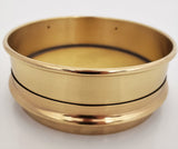 5" Brass Sieve, No.100 Brass Mesh