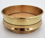5" Brass Sieve, No. 325 Brass Mesh