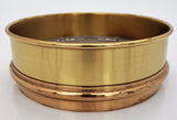 8" Brass Sieve, No. 6 Brass Mesh