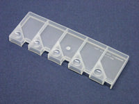 Comparison Tray - 5 Compartment with Dimples, Clear