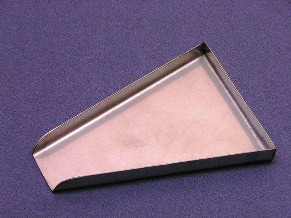 Examination Tray, Stainless Steel, Wedge