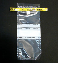 "Whirl-Pak"  Plastic Sample Bag - 4.5 x 9 inch.  500 per box.