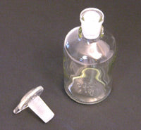 Glass Dropping Bottle, 100 ml - Clear