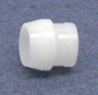 Plastic sleeve for 1/4" Poly Tubing