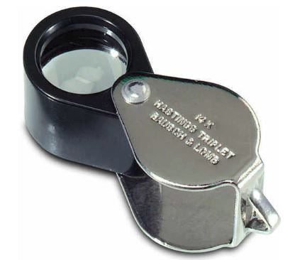 HASTING 10x & 21x Magnifier Jeweler's Loupe By Ade Optics - 3-Lens Bonded Design For Detailed Inspection