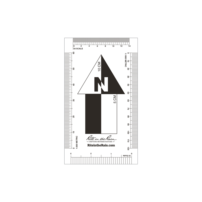 Rite In The Rain 540F All-Weather Geological Field Book - 4-3/4" X 7-1/2" - Yellow Cover
